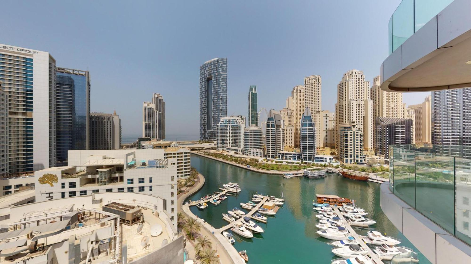 Primestay - Spacious Studio In Dubai Marina With Marina View Exterior photo