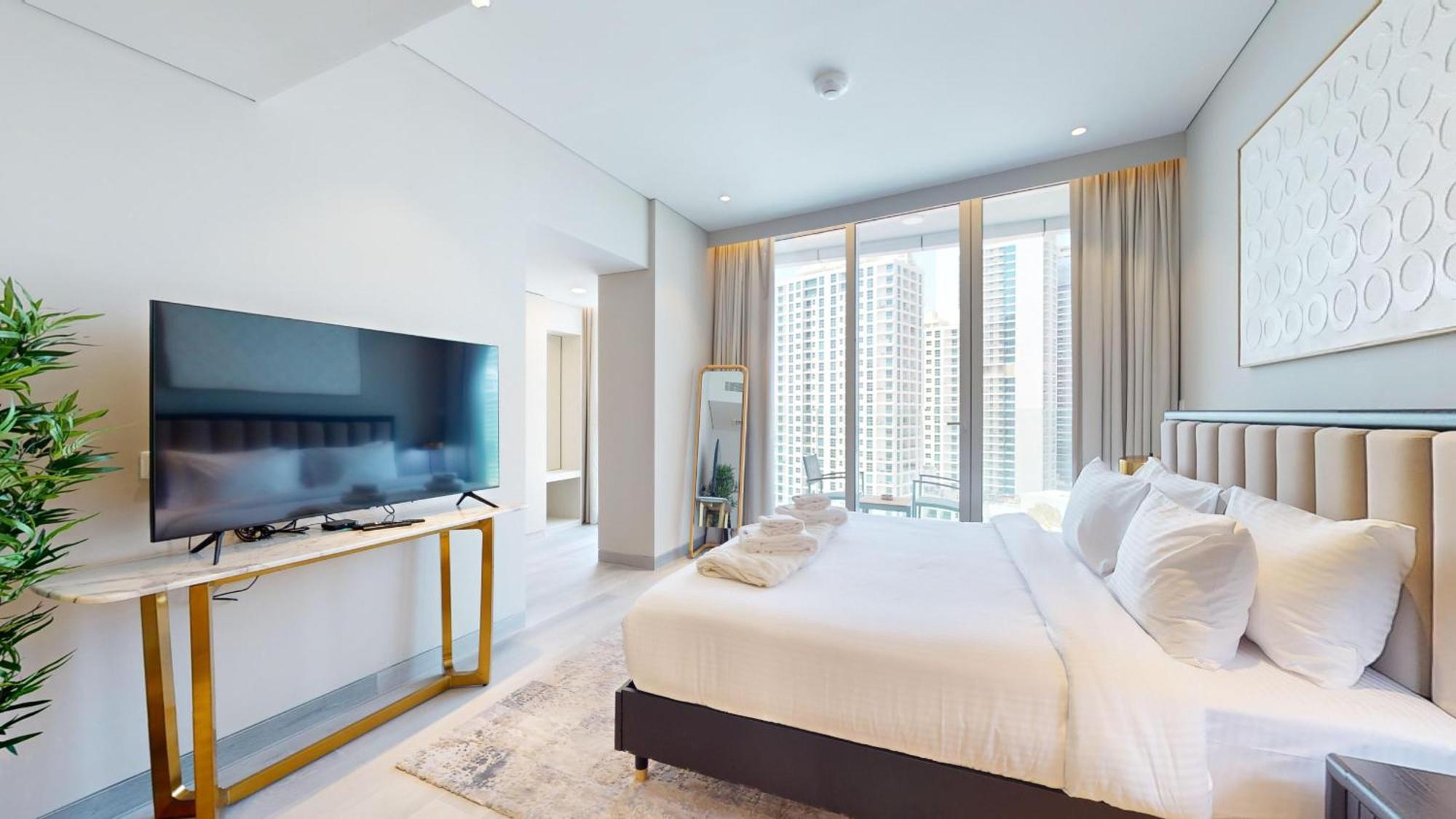 Primestay - Spacious Studio In Dubai Marina With Marina View Exterior photo