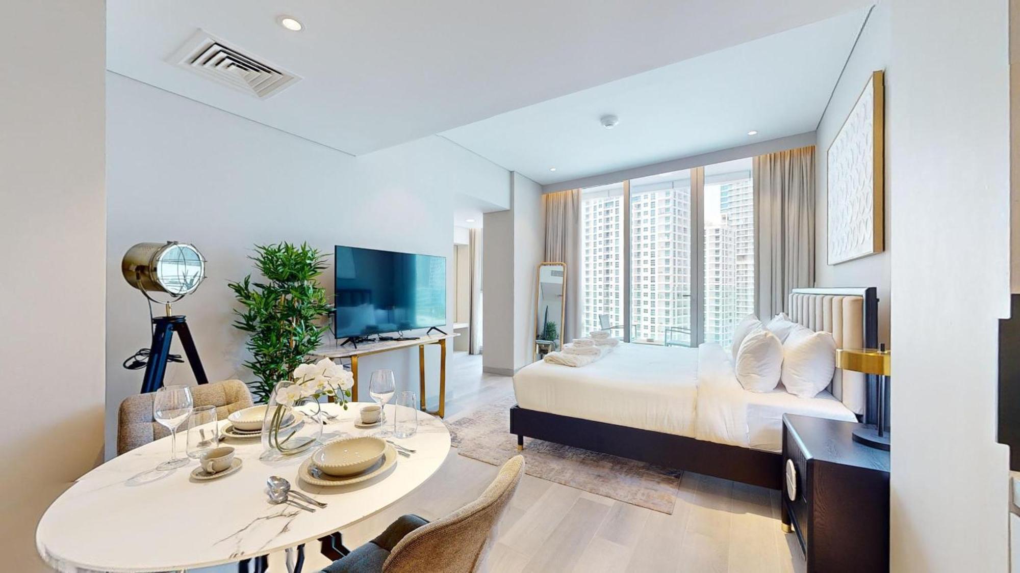 Primestay - Spacious Studio In Dubai Marina With Marina View Exterior photo